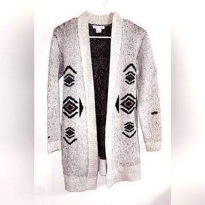 London Kaye 80s Aztec cardigan